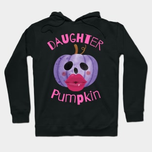 DAUGHTER PUMPKIN - Funny Halloween Pumpkin Head | Halloween Costume Hoodie